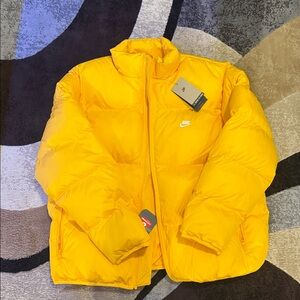 Nike Vibrant Yellow Puffer Jacket